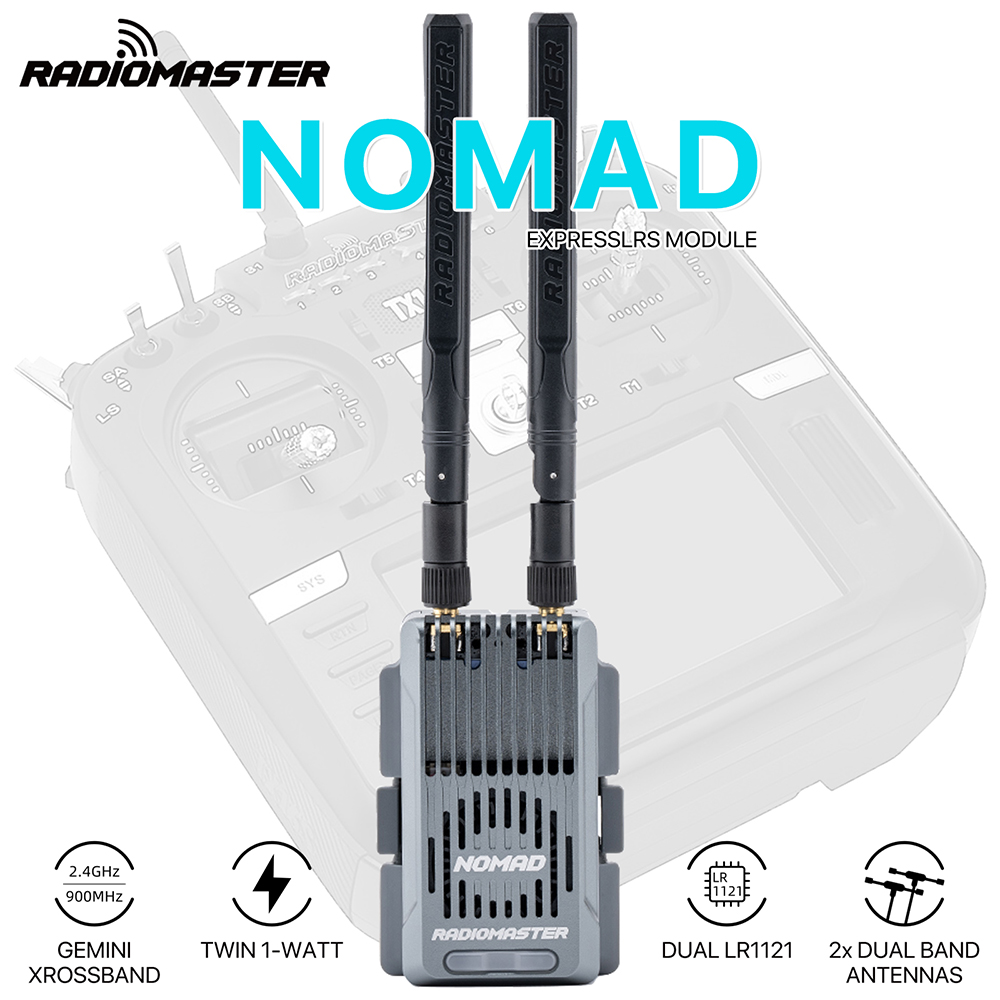 Radiomaster Ranger 2.4Ghz Elrs Module - Radiomaster Nomad Çift Bantlı Gemini Xrossband