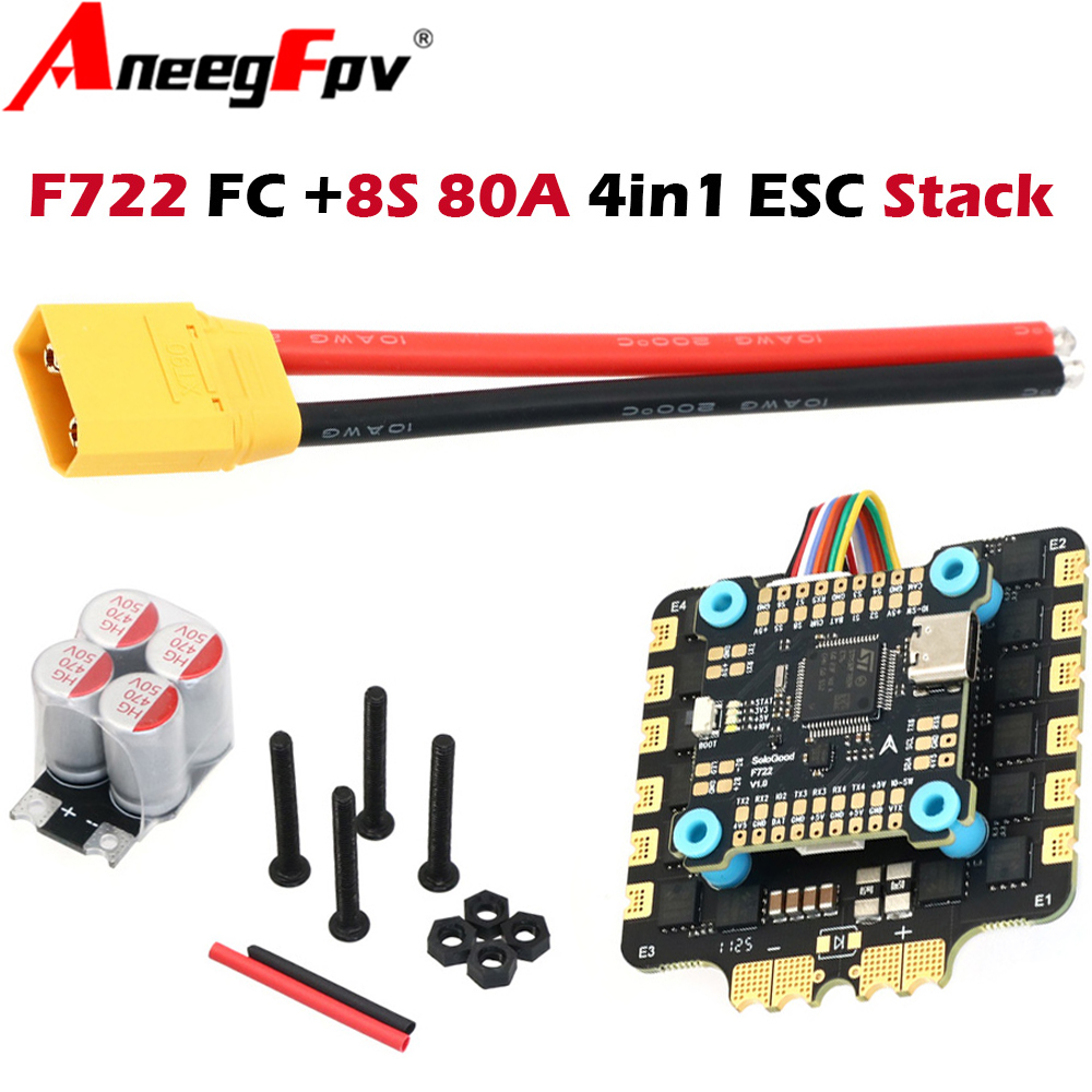 SoloGood F722 F7 6S Uçuş Kontr - Speedybee F405 V4 Bls 55A Stack incelemesi ve fiyatı