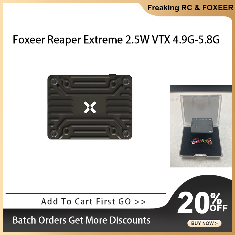 Foxeer 4.9G~6G Reaper Extreme  - Radiomaster Ranger 2.4Ghz Elrs Module incelemesi ve fiyatı